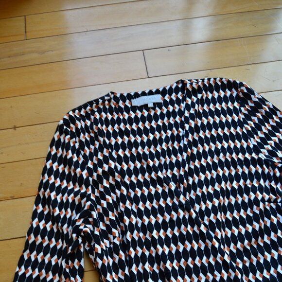 Hobbs Jersey Wrap Dress Size US 12 - Picture 3 of 14